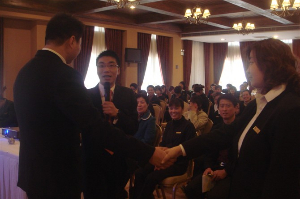 刘志华老师在佘山高尔夫俱乐部培训