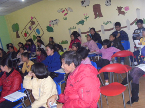 刘志华在重庆合川学棠书城做超级记忆力分享