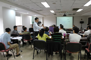 刘志华老师在重庆水利局讲授思维导图